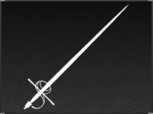 Rapier weapon icon in The Forge