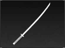 Uchigatana weapon icon in The Forge